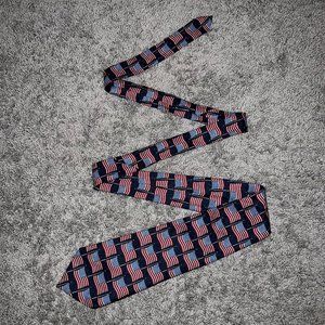 Naboth Patriotic Stars and Stripes American Flag USA 4th of July Tie 59x4